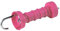 Eider 5X Torgriff offen mit Haken pink - mit einfacher Zugfeder - für die Pferdeweide