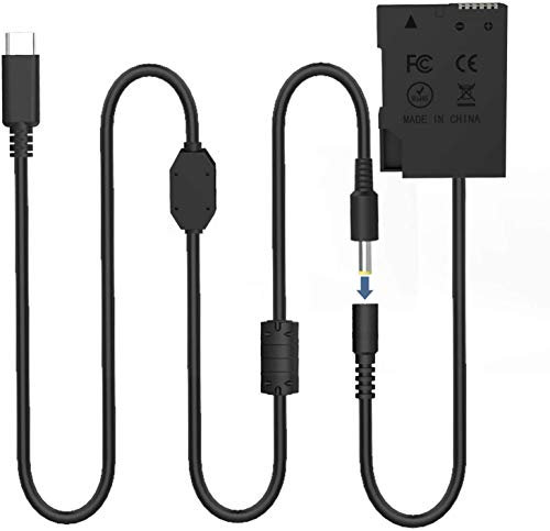 F1TP EP-5A DC Coupler Kit EH-5 USB-C Power Adapter, Replce EN-EL14/EN-EL14a Battery for Nikon D3100 D3300 D3400 D3500 D5200 D5300 D5500 D5600 Df, Coolpix P7000 P7100 P7700 D7800 Cameras