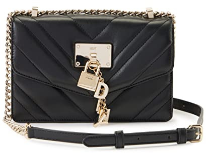 DKNY Girl's Shoulder Bag, Black/Gold