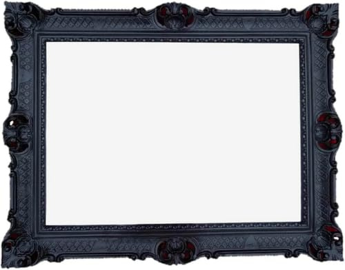 artissimo BILDERRAHMEN Barock SCHWARZ 50x70 cm Prunk Rahmen Gothik Antik Fotorahmen 70x90 cm Gemälde Rahmen hochzeitsrahmen Werbetafel ohne Glas 3057