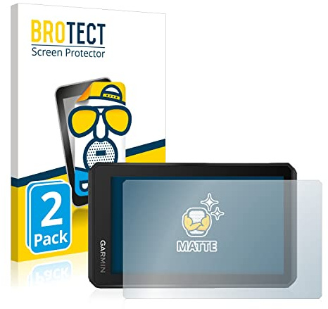 BROTECT Schutzfolie für Garmin Tread 5.5 | 2 Stück Entspiegelnder Displayschutz Made in Germany Matte Displayschutz-Folie Anti-Reflex Anti-Fingerprint Einfache Montage