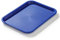 Forgast Bandeja Rectangular para Servir | Tamaño 35x25 cm | Fast-Food | Polipropileno | Bandeja Decorativa | Bandeja de Camarero | Color Azul | Apta para lavavajillas camareros
