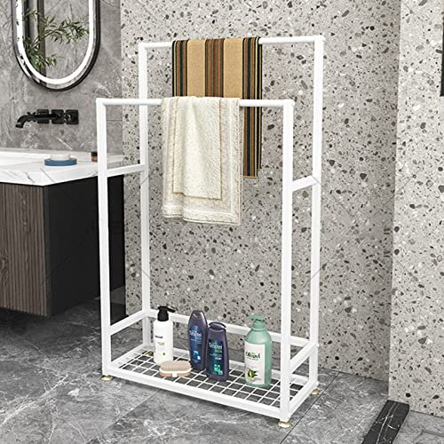 Towel Rack,towel Rack Standing Towel Rack Stand Outdoor Towel Rack Stand Outdoor Blanket Ladder Decorative Towel Rack Holder For Bathrooms,living Rooms, Bedrooms,laundry (Size:60*23*100CM,Color:white)