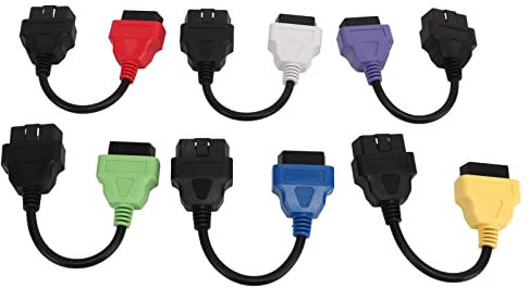 Cavo Adattatore OBD2, 6 Pezzi per Cavo Adattatore, Sostituzione Cavo Strumento di Scansione ECU Diagnostica OBD2 per per Lancia per