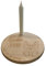minimutz Geburtstagsteller Holz für Kinder | Personalisierter Kerzenteller Sternzeichen Junge Mädchen | Geburtstagskranz Set mit Kerze | Alternativer Geburtsagszug Sternbild Zwilling
