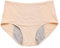 pxjsdwe Periodenunterschwäsche Starke Blutung Damen Baumwolle Stark High Waist 6er Pack Perioden Bademode Zum Schwimmen Bikini Perioden Unterwäsche Saugstark Inkontinenz Slip Menstruationsunterwäsche