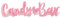 Candy Bar Deko Filz Dekoschriftzug Candybar Zubehör Schriftzug Tisch Ornament Sweetsbar Tischdekoration für Hochzeit Geburtstag JGA Party Feier Weihnachtsfest