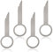 4PCS Car Radio Removal Tool Key, Car Radio Release Key Extraction Tool, Unloading Tool, For Audi, Volkswagen, Mercedes-Benz, etc