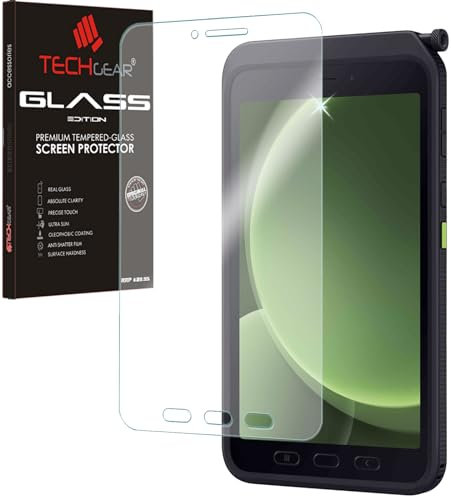 TECHGEAR Anti éblouissement Mat Verre Trempé Samsung Tab Active 5 8,0 Pouces (SM-X306) Matte Anti Glare Protecteur d'Écran Mat en Verre Trempé Compatible avec Samsung Galaxy Tab Active 5 8 2024