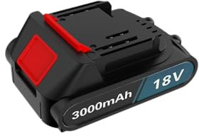 18V 3000mAH rechargeable battery replacement battery with lithium-ion technology suitable for all TEETOK device machines 18V Li-Ion battery with 3.0AH (only battery 1pc)