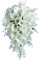Fouriding Artificial White Calla Lily Bride Bouquet for Wedding,Water Drops Calla Lily Bride Bridal Bouquet Bridesmaid for Ceremony Anniversary Party Bridal Shower Wedding Decoration