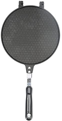 NonStick Waffle Cone Maker,Aluminum Egg Roll Ice Cream Cone Maker,Crispy Omelet Machine with Heat Insulation Handle,Ice Cream Cone Bowl Maker for Kitchen Use