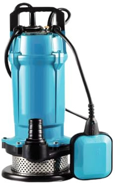 Bomba Sumergible QDX3-18-0.55F – 0.55kW/0.75Hp, 3 m³/h Flujo Máximo, Ideal para Drenaje, Riego de Jardines y Control de Aguas Limpias