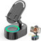 Wireless Induction Audio Bluetooth Speaker 5 in 1 Phone Holder, Kabelloser Induktions Bluetooth Lautsprecher mit Handyhalterung, 300° Drehbar & Faltbarer Tablet Ständer für Zuhause Büro (Schwarz)