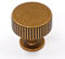 Amerdeco 10 Pack Antique Brass Kitchen Cabinet Knobs Dresser Drawer Cabinet Hardware Zinc Knobs for Dresser Drawers AM020