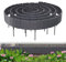 Aufun 40 Stück Rasenkante Beeteinfassung in Steinoptik mit 40 Erdanker, 10 m Beetumrandung Mähkante Randsteine aus Kunststoff, Gartenpalisade Gartenzaun für Garten Border Blumenbeet, Anthrazit