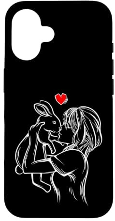 Hasen Kaninchen Hase Damen Kinder Mädchen Hülle für iPhone 16