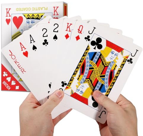 Giant Playing Cards Large Jumbo Playing cards Extra 12 * 17CM Waterproof