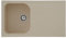 Küchenspüle Einbauspüle Spülbecken Granitspüle 86 x 50 Beige Respekta Orlando