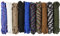 aufodara 10pcs Paracorde Kit pour Parachute Bracelet Set de Bracelet Paracord Cordelettes DIY Bracelet Porte-clés Cordon Activités de Plein air Tricoté à la Main (D-10PCS X 10FT)