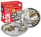 GADLANE Vassoio Magnetico per Parti Piatte, in Acciaio Inox, Resistente Non Marcatura Dado E Bulloni con Viti Diametro 15cm (Confezione da 2)