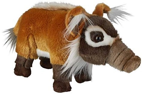 Ravensden Plüschtier Pinselohrschwein 31cm Stofftiere Kuscheltiere Schweine Pinselohrschweine