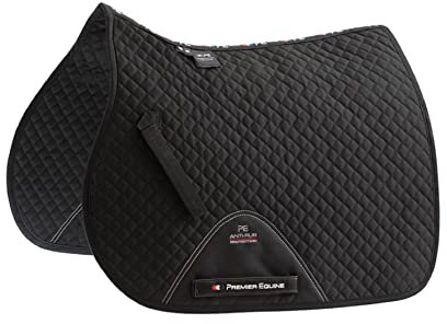 Premier Equine Plain Cotton GP/Jump Square 3016 Pony, Türkis, Pony
