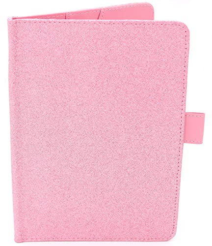 Protège Carnet De Santé Rose Pour Bébé – Format A5 15x21 cm – Rabats Pour Ranger Les Ordonnances