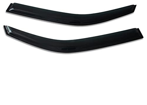 Autofenster Windabweiser Für VW Für Caddy 2005-2020 2 Stück Fenster Wetterschutzschilder Shelters Visor Vent Markisen Regenschutz Windabweiser Sonnenblende Markisen Shelters Seitenfensterdefektoren