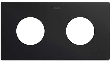 Marco estetica Minima2 elementos CLEAN SchukoSimon 27110620-098 Simon 270 Negro Mate