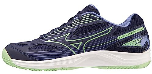 Mizuno Unisex Zyklongeschwindigkeit 4 Volleyball, Eveblue Techgreen Iolite, 44.5 EU