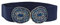 QUEEN HELENA Cintura Elastica Gioiello con Gancio Sottile Fina Elegante Cinta Elasticizzata Casual a Fascia Senza Buchi Donna CI014 (Taglia Unica, Blu)