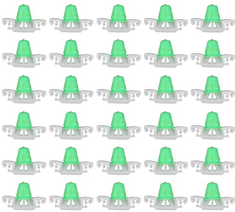 Zierleisten Montage Befestigung Clips Auto Türverkleidung Kotflügel Seitenschweller Türleiste Seitenleisten Befestigungsklammer mit Gummistiefeln Reparatursatz für 3er E36 Coupe Cabrio Compact Touring