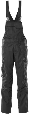Mascot Accelerate Latzhose Stretch Zones 18569-442 (extra leicht, strapazierfähig, Cordura Knietaschen, Reflexeffekte) Arbeitshose (as3, Numeric, Nume