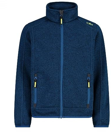 CMP - Kinderjacke, Petrol-Gelb Fluo, 128