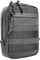 Tasmanian Tiger TT Tac Pouch 5 Rucksack Zusatz-Tasche für Zubehör EDC, Molle-kompatibel, incl. Regenhülle, 20 x 15 x 5 cm (Titan Grey)