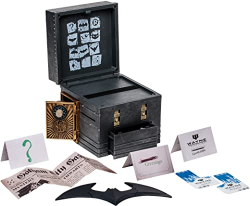 McFarlane - DC Direct - The Riddler: Puzzle Box by Edward Nygma | DC Direct The Batman Life Size Prop Replica - Riddler Puzzle Box