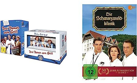 Drei Damen vom Grill - Die komplette Serie [Deluxe Edition] [20 DVDs] & Die Schwarzwaldklinik - Die komplette Serie [20 DVDs]