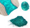 Pigments Resin Pro Sahara pour résine époxy, poudre de mica 10g pour travaux d'époxy, revêtements, plans de travail, tables, bricolage, arts et métiers, effet de mouvement (Blu vert)