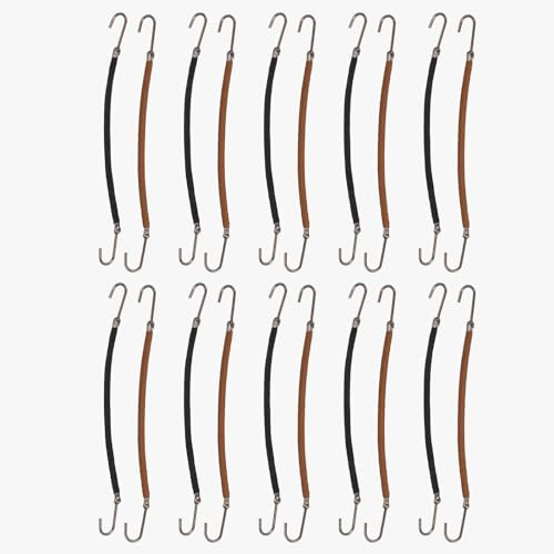 20 Stück Pferdeschwanz Hakenhalter Gummibänder elastische Haarbänder Pferdeschwanz Clip Halter Haarschnur modische Haargummis Haarstyling Zubehör