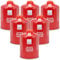 6 Pack 450g Butane-Propane Screw On Gas Canisters Gas Cartridge for Camping Stoves, Heaters & Lanterns | High Performance Propane-Butane Mix with Resealable Valve Cartridges | EN417 Gas Cartridge