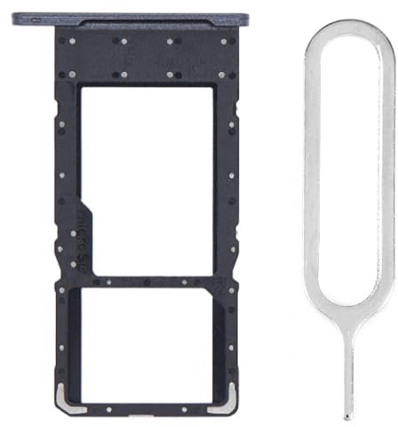 iReplaceParts SIM Tray Replacement Dual Sim Holder Slot Rubber Gasket With Sim Tray Ejector Tool For Samsung Galaxy Tab A7 Lite SM-T220 SMT225 (Grey)