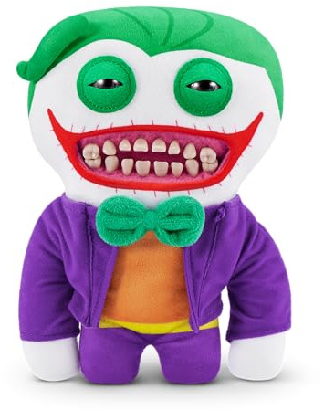 Fuggler x DC 23 cm von ZURU, Lustiges Hässliches Monster, Superheld-Plüschtier für Kinder und Erwachsene (Joker)