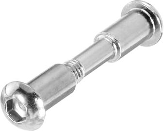 PATIKIL Tornillo de Perno Fijo para Patinetes Eléctricos M365, Tornillo de Bloqueo de Eje Plegable, Tornillo de Fijación de Lugar Plegable, Piezas Repuesto Compatibles con M365, Plateado