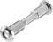 PATIKIL Tornillo de Perno Fijo para Patinetes Eléctricos M365, Tornillo de Bloqueo de Eje Plegable, Tornillo de Fijación de Lugar Plegable, Piezas Repuesto Compatibles con M365, Plateado
