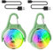 Ainiv 2 Stück LED Blinklicht Schulranzen Sicherheitslicht, 4 Blinkmodis USB Aufladbar Reflektoren Licht für Schulranzen, Sicherheitslicht Anhänger für Wandern Laufen Joggen Haustier Rucksack Kleidung