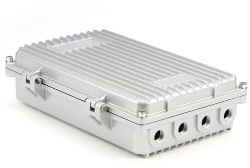 MACHSWON IP65 Junction Box 260mmx167mmx68mm(Internal Dimensions) 020B New Portable Amplifier Aluminum Junction Boxes Waterproof Dustproof Outdoor Project Box Cable Connection Protective Enclosure