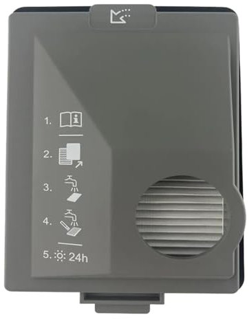 1 Satz Feinstaub-HEPA-Filterschaumfilter 11169285, kompatibel mit Miele Boost CX1 Cat & Dog Beutelloser Bodenstaubsauger