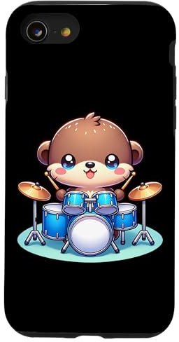 Petit Ours Batteur Enfant Batterie Coque pour iPhone SE (2020) / 7 / 8