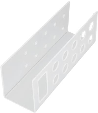 Fafeicy Whiteboard -Markerhalter Transparenter Acrylorganisator für die Schule, Wall Mount Marker Holder für Lehrer und Schüler (Transparent)